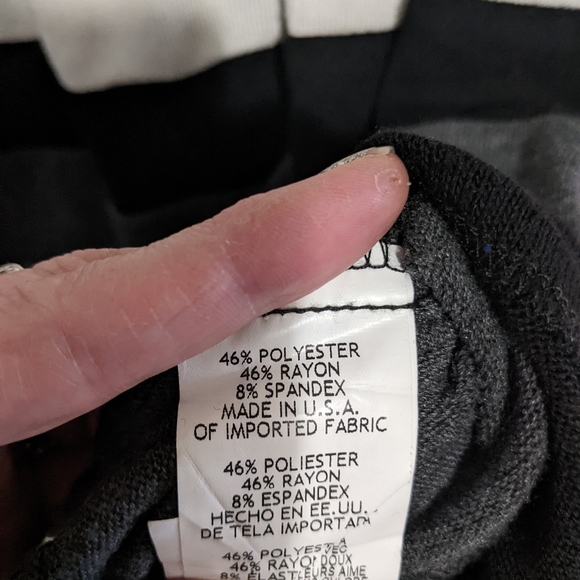 Tiana B. Black, Grey and white Midi Sweater Dress - Picture 6 of 7